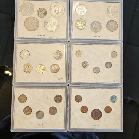 150 Years of America Most Famous Coins COMPLETE Set by American Historic Society - Picture 2 of 9